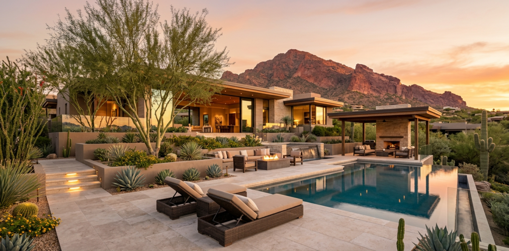 Paradise Valley Landscape Architect for Exceptional Luxury Homes | Luxury Landscape Architecture Scottsdale & Phoenix | Waibel & Associates