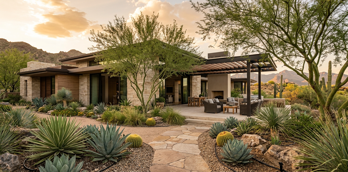 Water Saving Landscape Solutions Arizona for Luxury Properties | Luxury Landscape Architecture Scottsdale & Phoenix | Waibel & Associates Water Saving Landscape Solutions Arizona for Luxury Properties | Luxury Landscape Architecture Scottsdale & Phoenix | Waibel & Associates