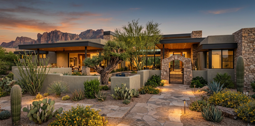 Landscape Architect Tempe Custom Home Design That Adds Lasting Value | Luxury Landscape Architecture Scottsdale & Phoenix | Waibel & Associates