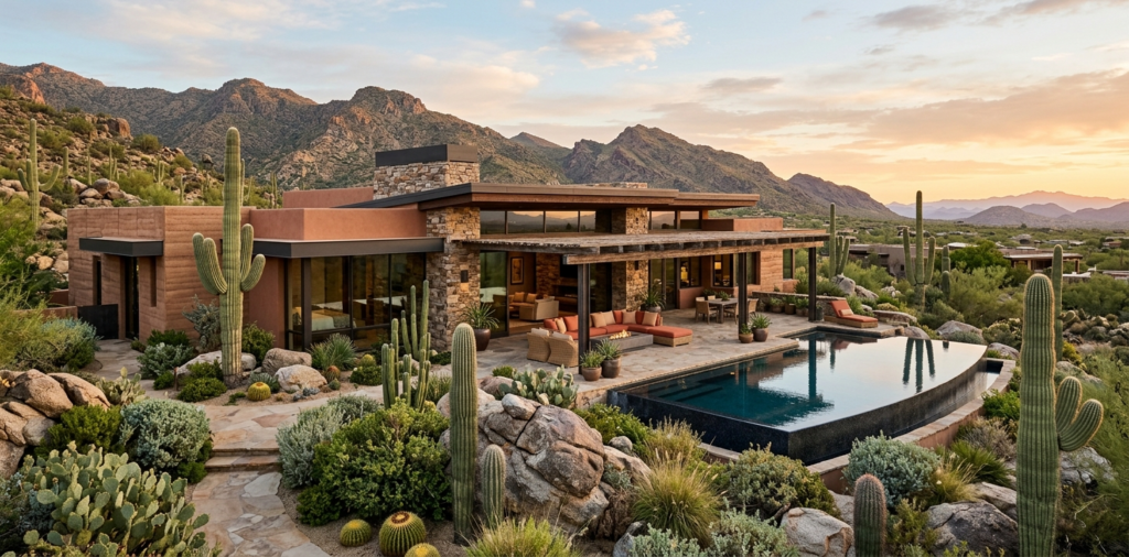 Custom Residential Landscape Design in Carefree, Arizona | Luxury Landscape Architecture Scottsdale & Phoenix | Waibel & Associates Custom Residential Landscape Design in Carefree, Arizona | Luxury Landscape Architecture Scottsdale & Phoenix | Waibel & Associates