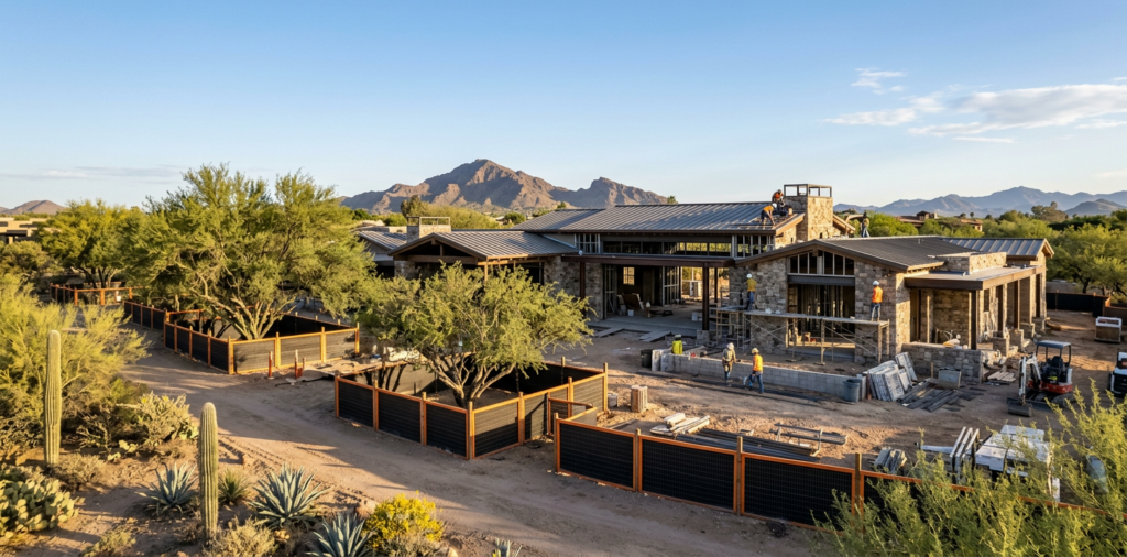 Tree Preservation During Construction for Paradise Valley Homes | Luxury Landscape Architecture Scottsdale & Phoenix | Waibel & Associates Tree Preservation During Construction for Paradise Valley Homes | Luxury Landscape Architecture Scottsdale & Phoenix | Waibel & Associates